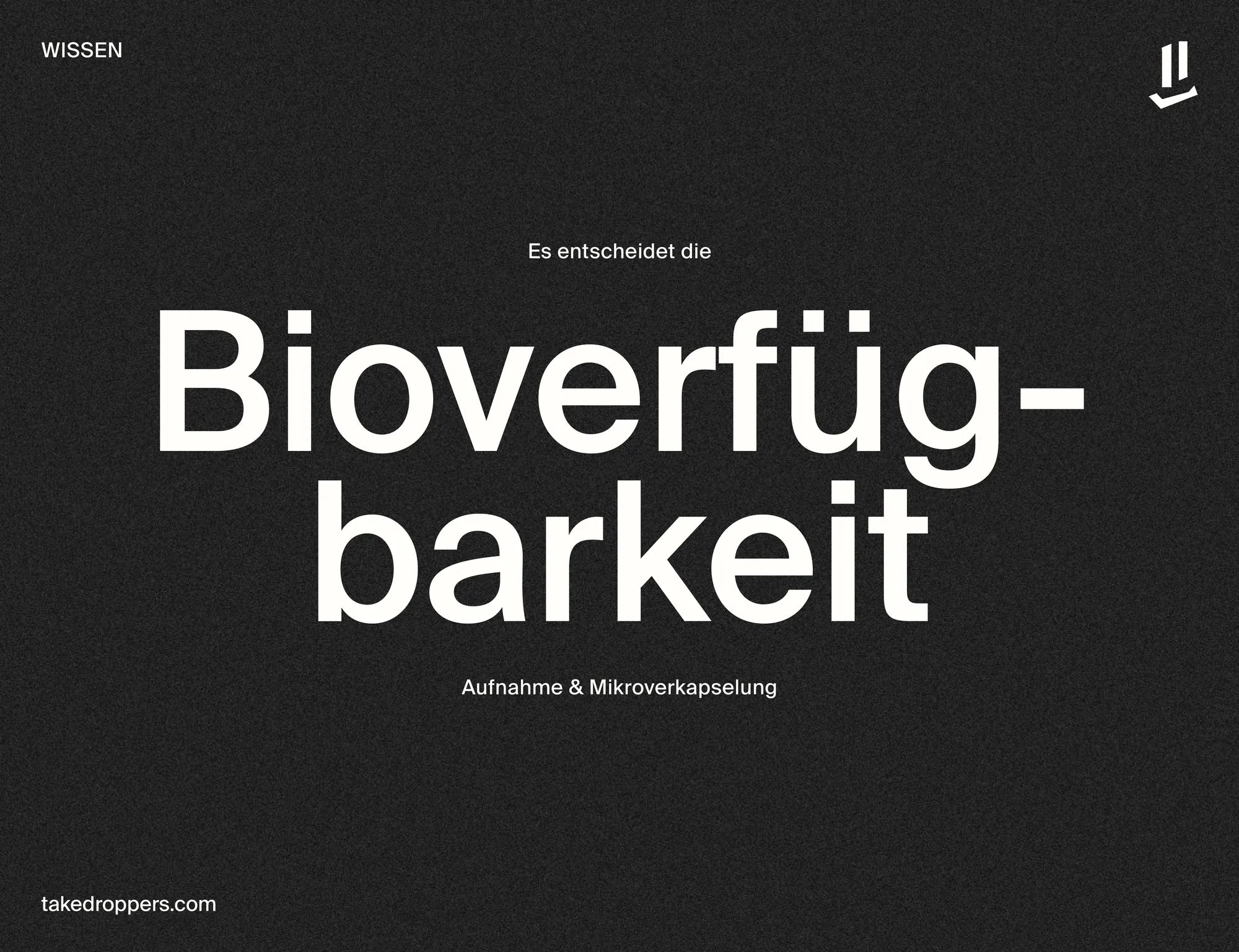 Bioverfügbarkeit: Warum der Wirkstoff ans Ziel muss